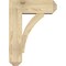 Ekena Millwork Thorton Craftsman Rough Sawn Bracket w/ Offset Brace, Douglas Fir, 8"W x 22"D x 30"H BKT0806X22X30THR04RDF - alternate 3